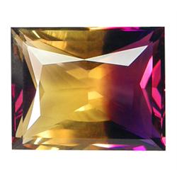 26.05ct Purple & Golden Baguette Ametrine (GEM-13993)