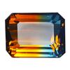 Image 1 : 25.00ct AAA Bi-Color Emerald Cut Citrine Appraisal Estimate $825 (GEM-14437)