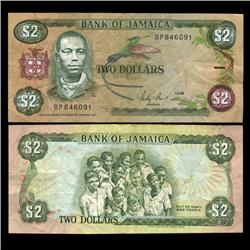 1960 Jamaica $1 Crisp Hi Grade Circulated Note (CUR-05794)