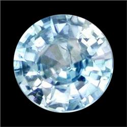 0.70ct Round Sky Blue Natural Zircon VS (GEM-17512)
