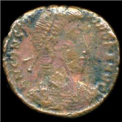 351AD Roman Coin Constantius Gallus Fallen Horseman Better Grade Bronze (COI-5942)
