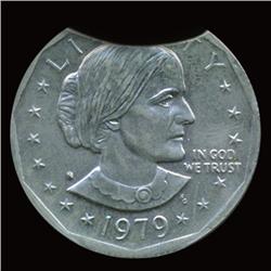 1979S Anthony Dollar Gem Uncirculated Clip Error (COI-5102)