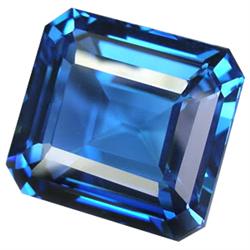 35.50ct Awesome London Blue Topaz Octagon Gem (GEM-17933)