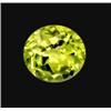 Image 1 : 1.39ct Round Cut Top AAA Lemon Yellow Peridot  (GEM-15121)
