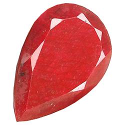 37.41ct. Excellent African Ruby Pear Cut (GEM-20275)