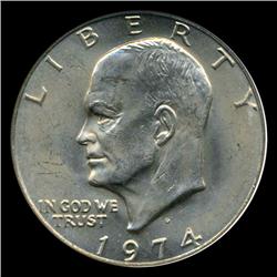 1974D IKE Dollar Graded NGC MS65 (COI-4890)