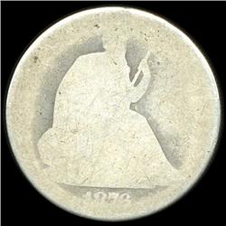 1876 Seated Half Circulated (COI-5840)