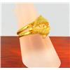 Image 3 : 23k Solid Yellow Gold Dolphin Ring 3.8 grams (JEW-1431)