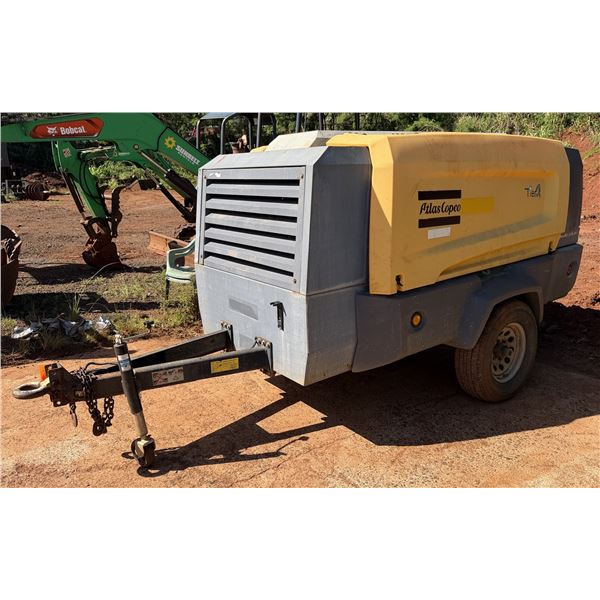 (920488) 2016 Altlas Copco XAVS 375 JD7 375 cfm Mobile Diesel Air Compressor (Starts & Runs)
