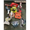 Image 1 : Bosch Corner Levels, Drill Bit Sets, Ryobi Cordless Drill, Disc Air Sander,