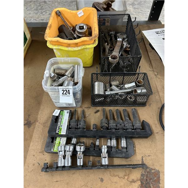 Asst. Sockets, Wrenches