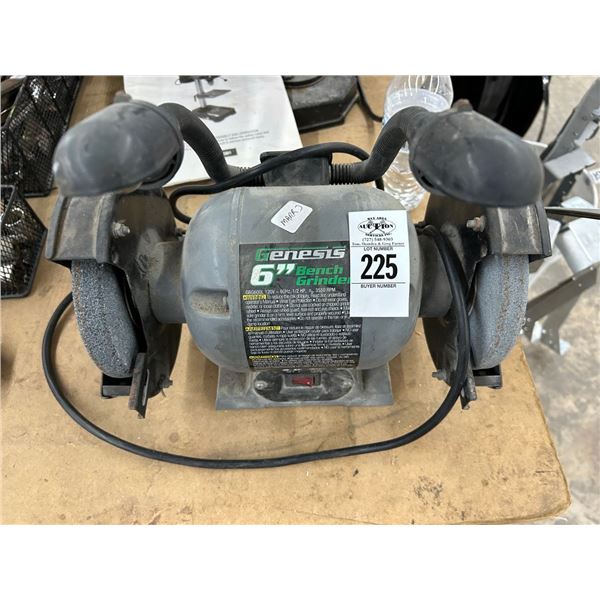 Genesis 6"  Bench Grinder