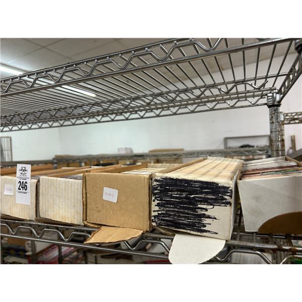 Shelf of Sports Trading Cards