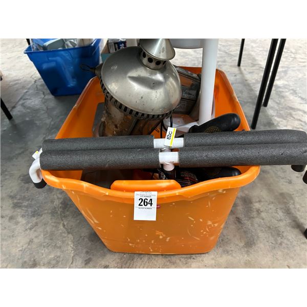 Sconce Lamps, Loppers, Electric Impact Drill