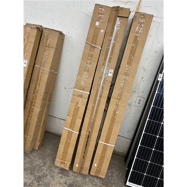 White  36"  X  71"  Faux Wood Blinds - 6