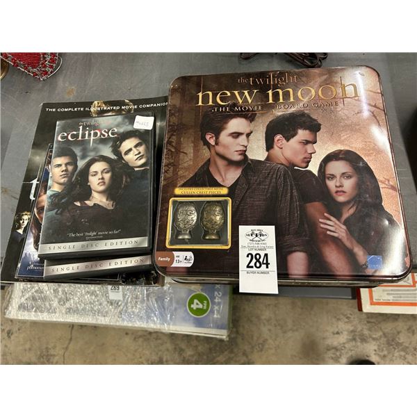 Twilight TV Disc Set, Board Game, Book