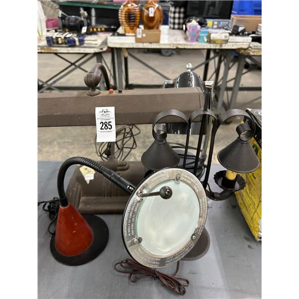 Vintage/Asst. Desk Lamps