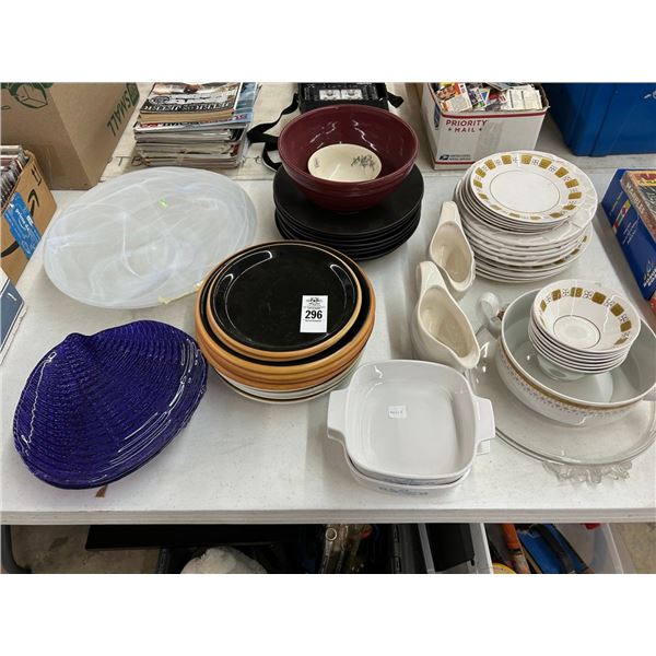 Asst. Dishes, Corningware, Pictures, Tableware