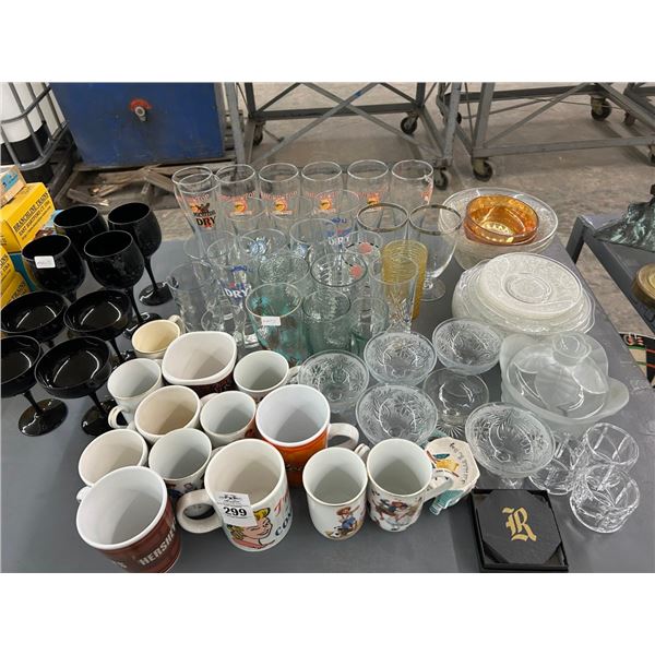 Stems, Mugs, Pilsners, Glasses, Tableware