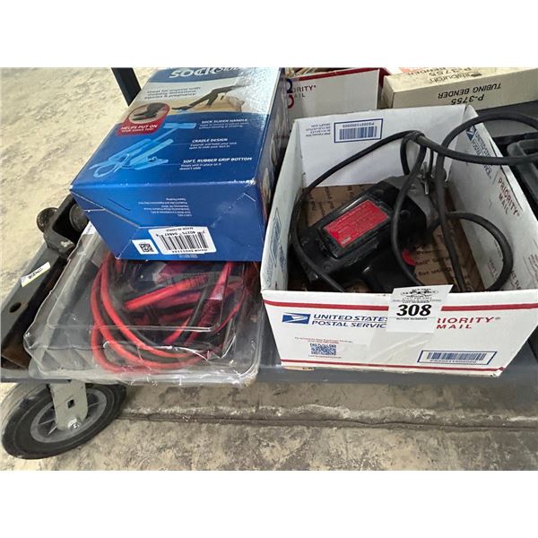Sock Slider, Jumper Cables, Electric Drill Toolbox, Hitch Sleeve