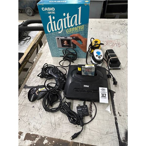 Palm Iron Steamers, Digital Cameras, Sega Game Console