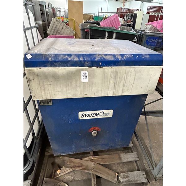 System One Parts Washer