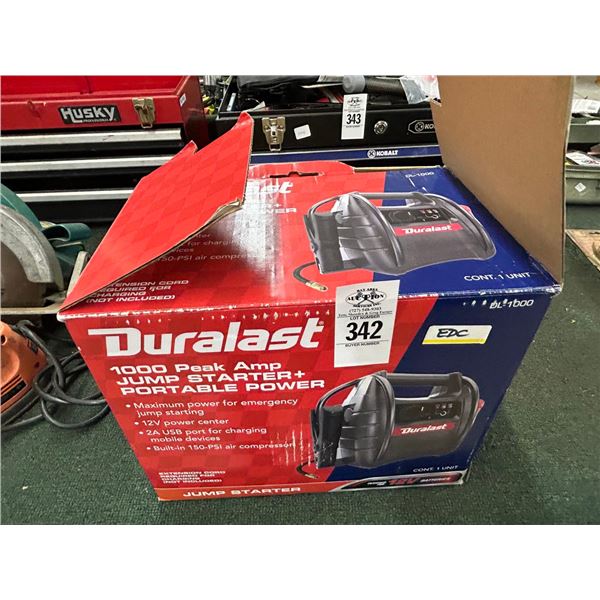 Dura Blast 1000 Amp Portable Battery Pack