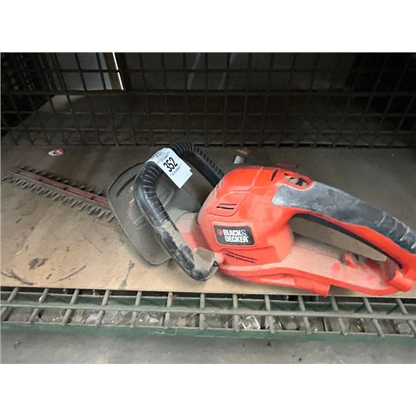 B & D Electric Hedge Trimmer