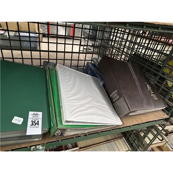 Albums 13 w/Sports Trading Cards