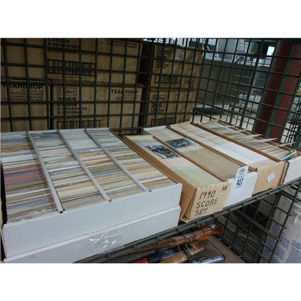 Lot of Sports Trading Cards