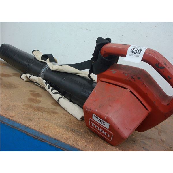 Toro Electric Leaf Blower