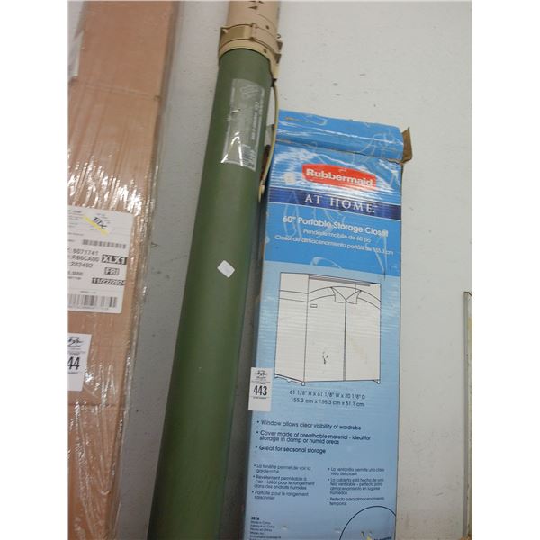 60"  Portable Storage Closet, Fishing Rod Transport Case