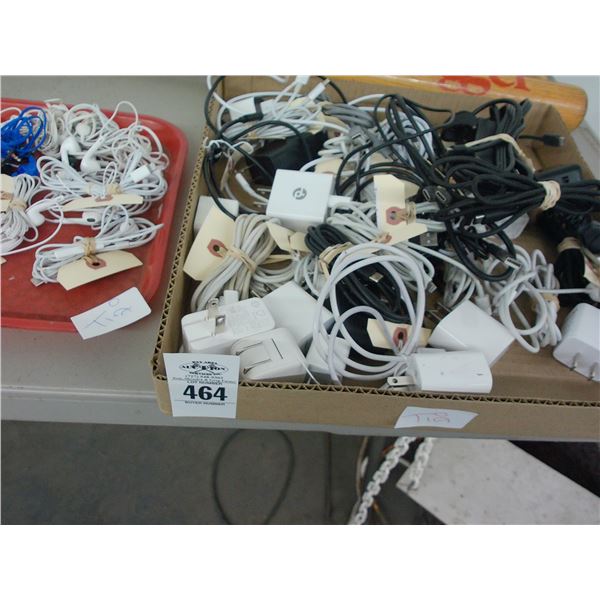 Earbuds, Charging Adapters