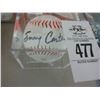 Image 1 : President Jimmy Carter Autographed Baseball in Showcase