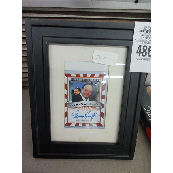 James Gandophini Sopranos Memorabilia