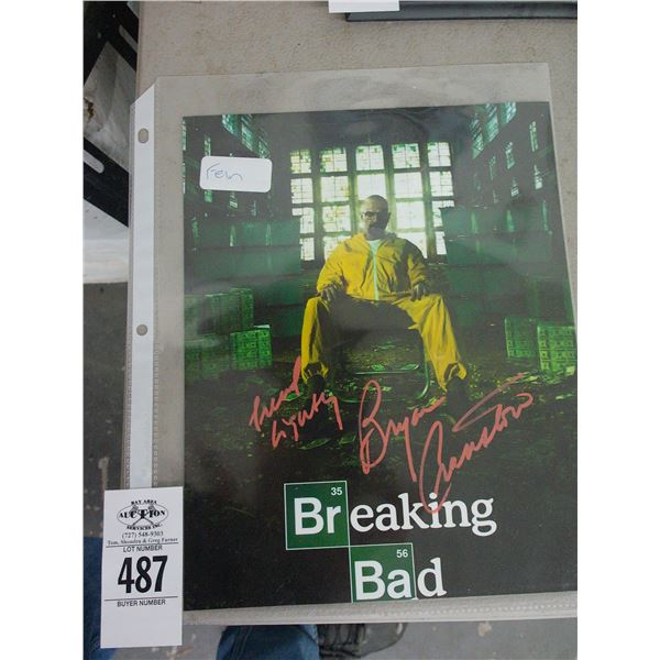 Breaking Bad Autographed Photo