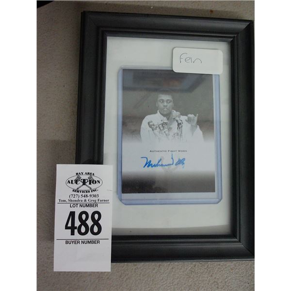 Muhammed Ali Autographed Sports Trading Card