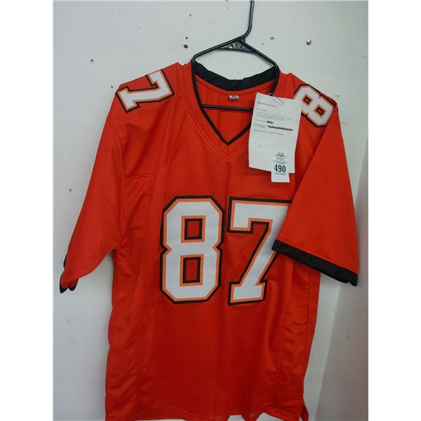 Durham # 87 Autographed Jersey