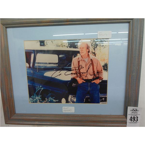 Clint Eastwood Autographed Photo