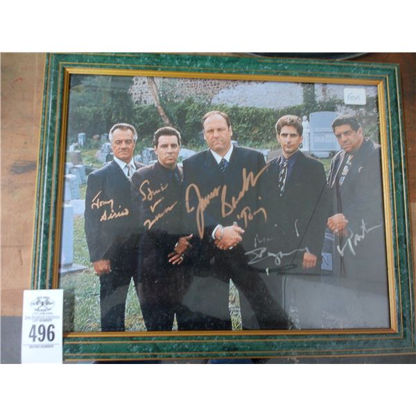 Sopranos Gang Autographed Photo