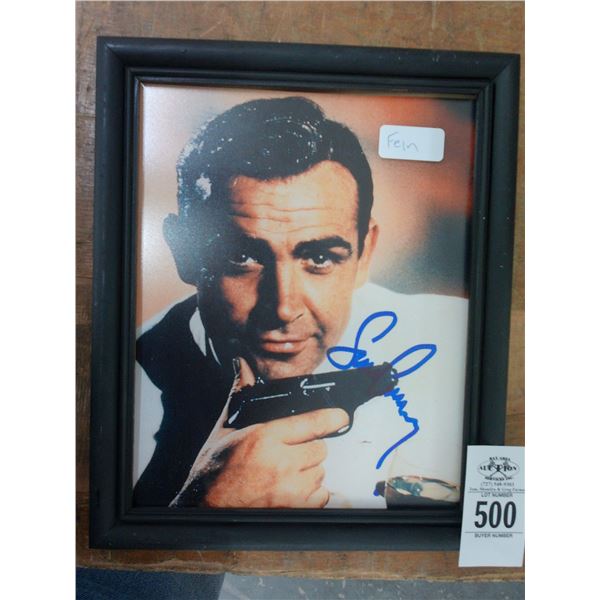 Sean Connery, James Bond Autographed Photo
