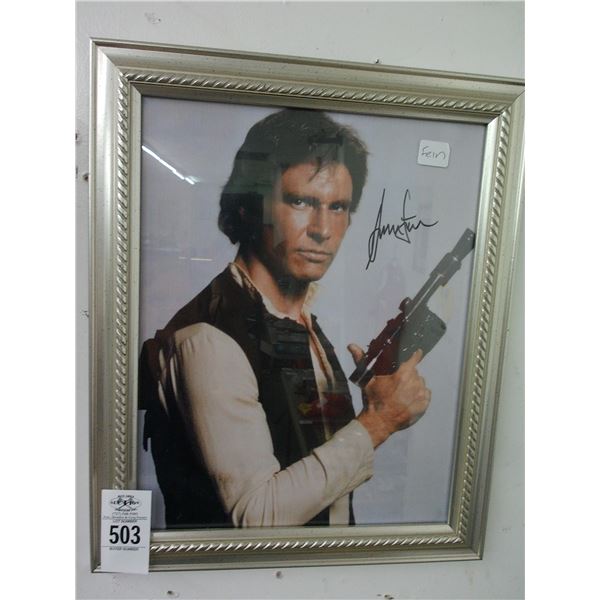 Harrison Ford Hon Solo Autographed Photo
