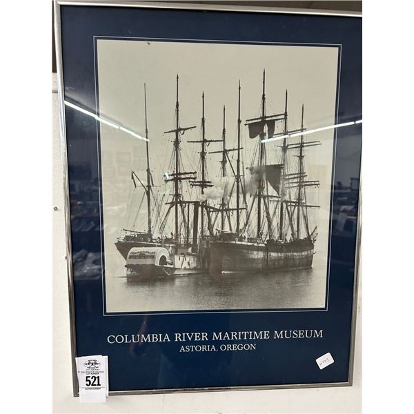 Columbia River Tall Ship Photo Poster