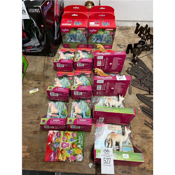 14-Schleich Biella Whimsical Figurines - 14 X $