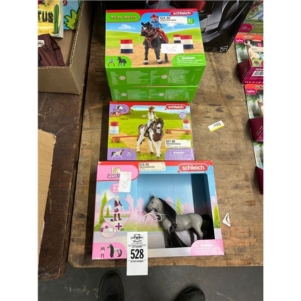5-Schlick Horse Figurines - 5 X $