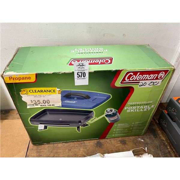 Coleman Propane Portable Skillet in Box