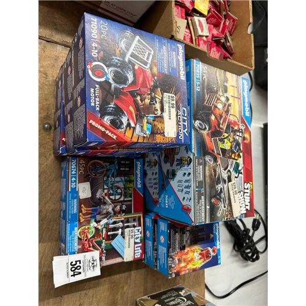 9-Playmobile Accessory - 9 X $