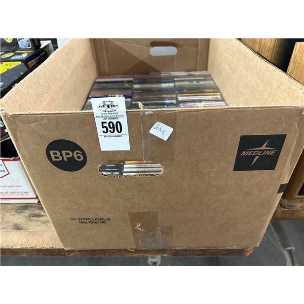 Box w/Music CD's