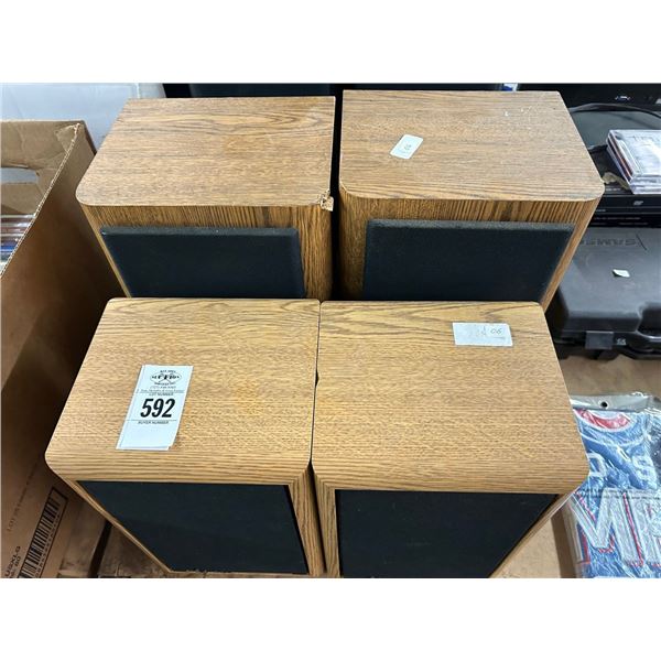 Infinity Oak Speakers - 4