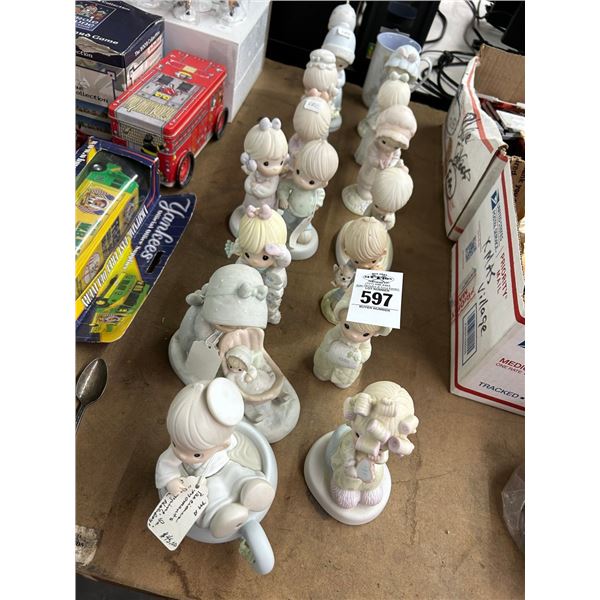 16-Precious Moment Figurines - 16 X $